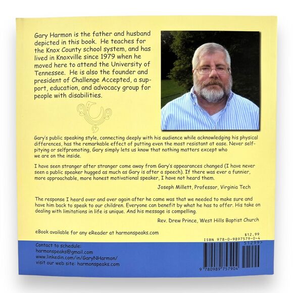 My Daddy Takes His Legs Off Children's Book Paperback by Gary Harmon Amputee EUC - Picture 3 of 10